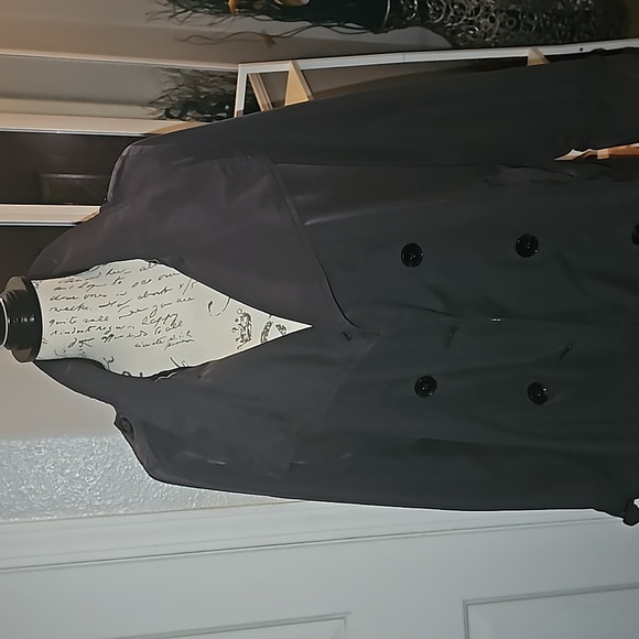 Gap Women Size Large Dark Gray Coat‎ - Picture 2 of 6